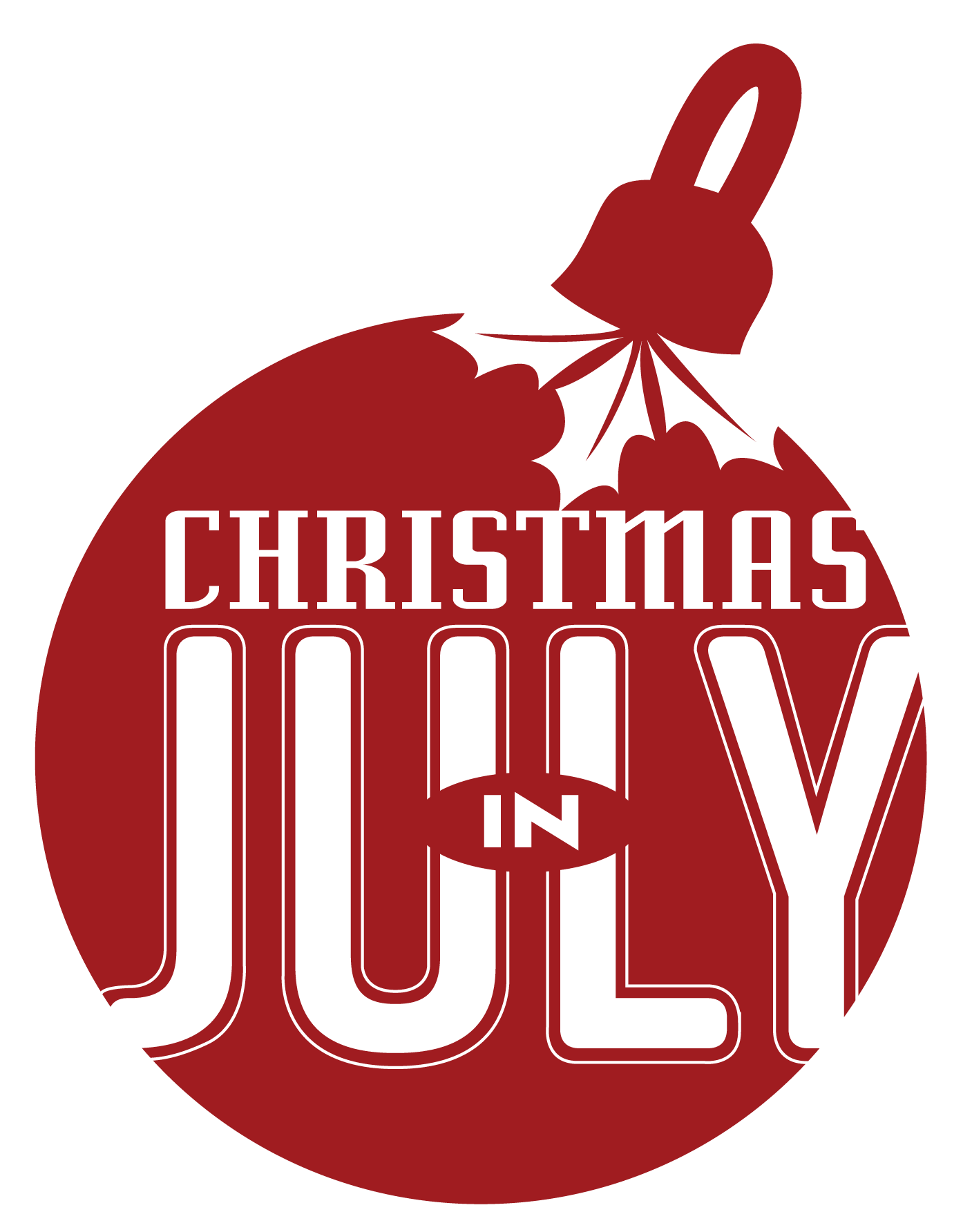 Christmas in July clipart image
