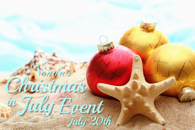 Christmas in july event july 20th
