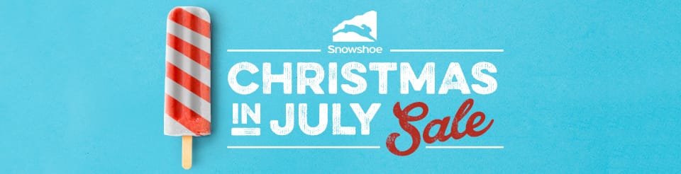 Christmas in july sale header image