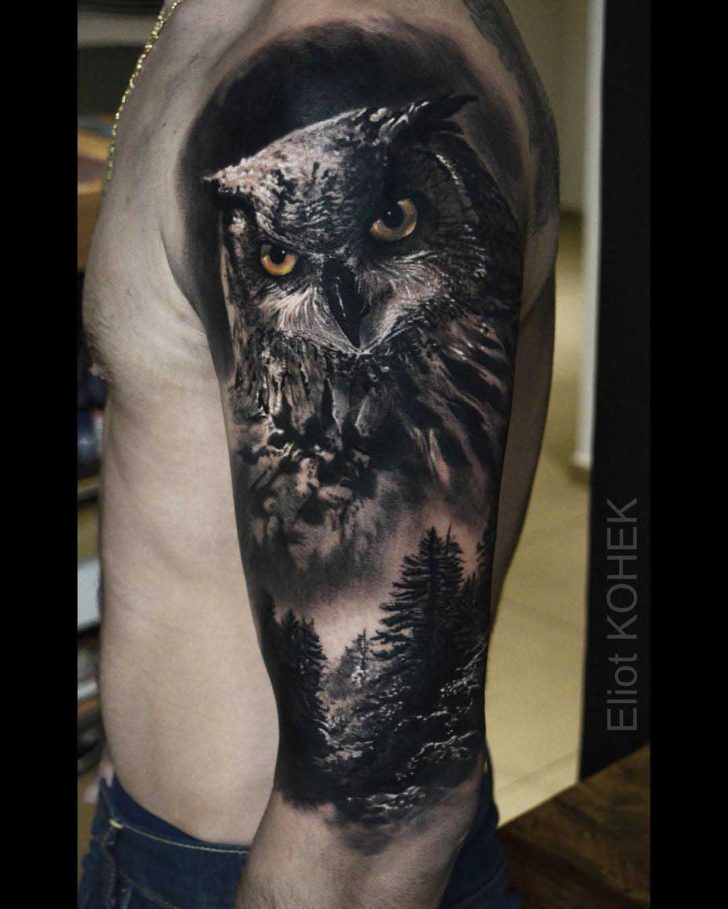 110+ Best Owl Tattoos and Designs With Meanings