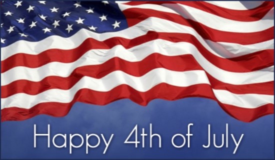 Happy 4th of july Us flag