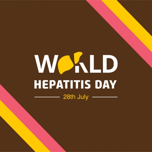 World Hepatitis Day 28th july illustration