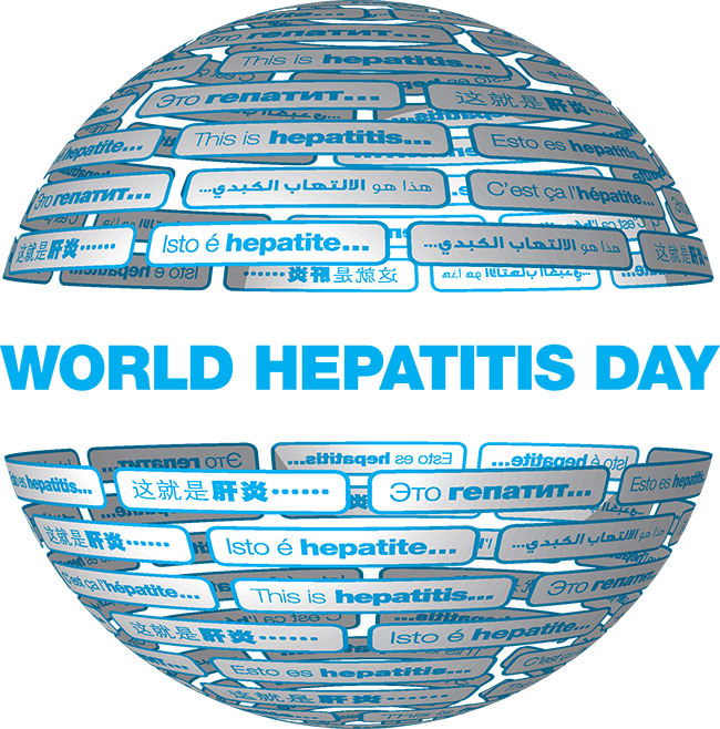 World Hepatitis Day earth globe