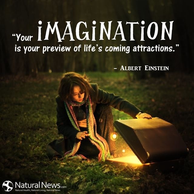Your Imagination is your preview of life’s coming attraction – Albert Einstein