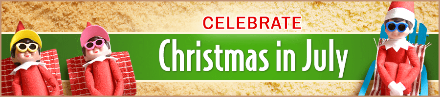 celebrate Christmas in july header image