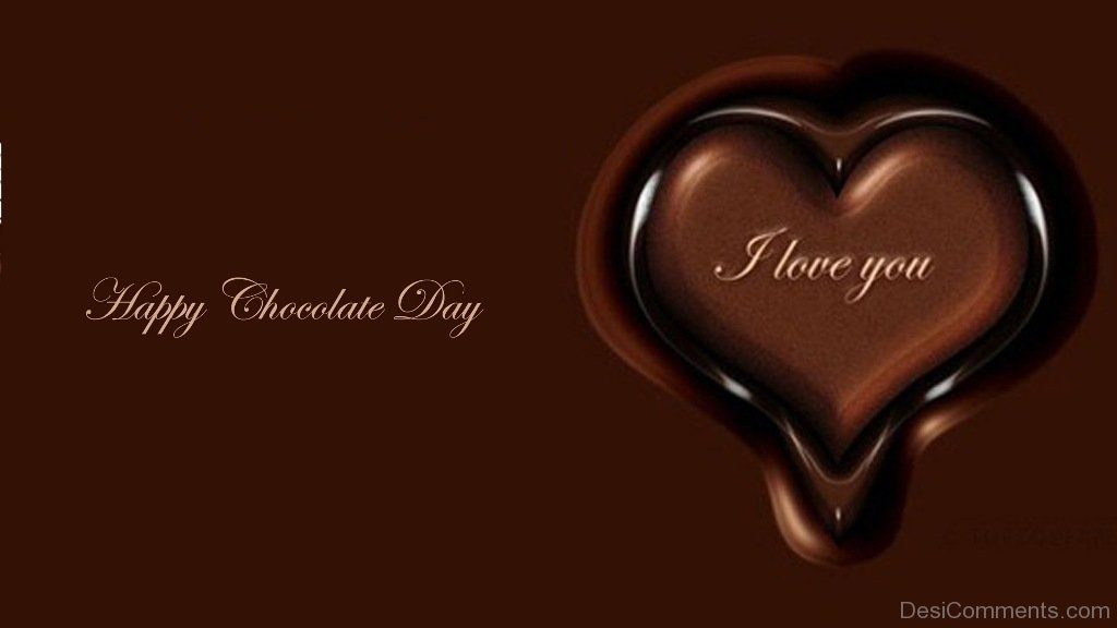 happy Chocolate Day i love you wallpaper