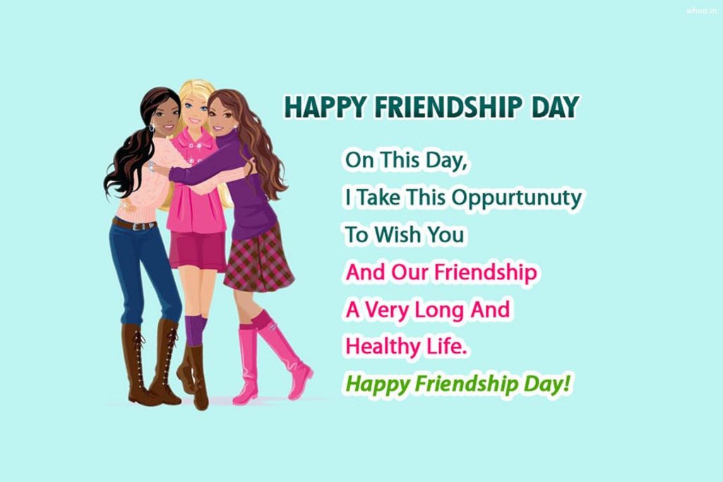 happy friendship day on this day i take this opportunity to wish you