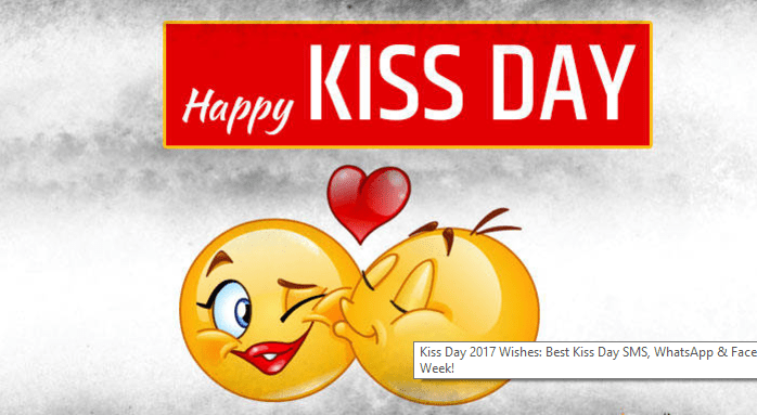 happy kiss day kissing emoticons