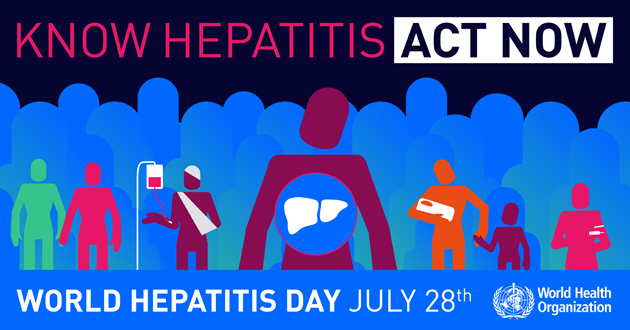 know hepatitis act now World Hepatitis Day july 28th