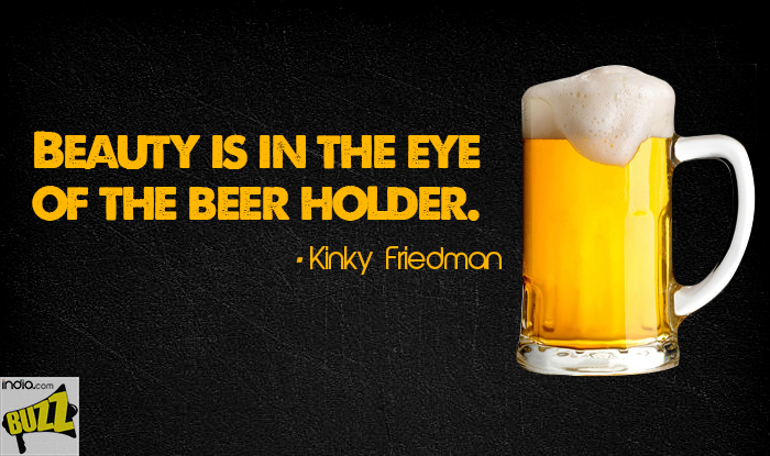 Beauty is in the eye of the beer holder international beer Day