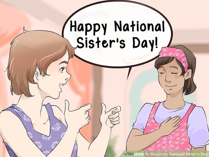 Happy national Sister’s Day meme