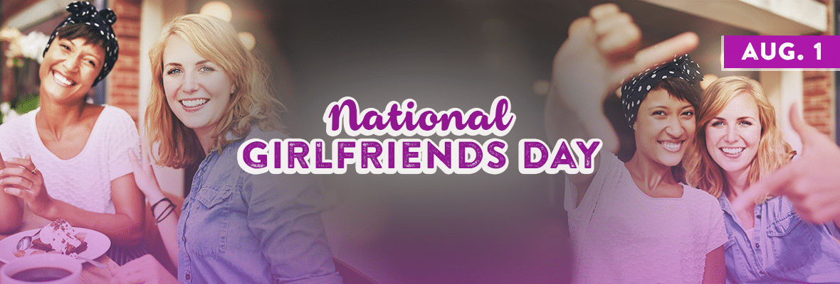 National Girlfriends Day august 1 facebook cover picture
