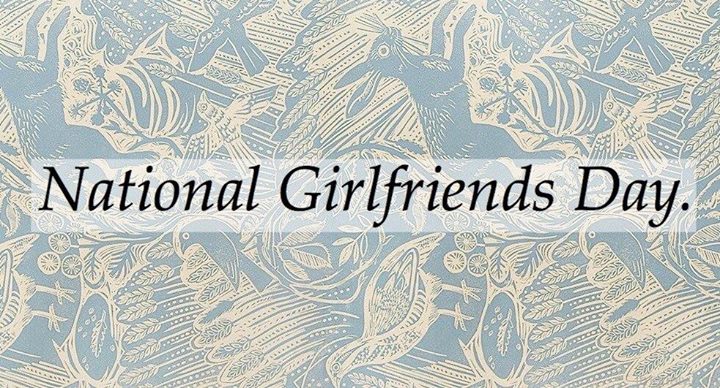 National Girlfriends Day greeting ecard