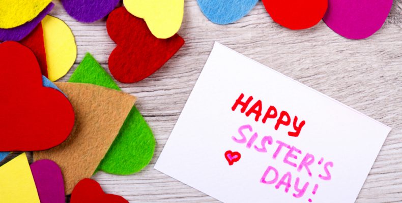 happy Sister’s Day card for you