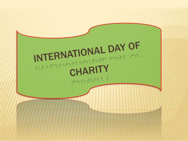 International Day of Charity card
