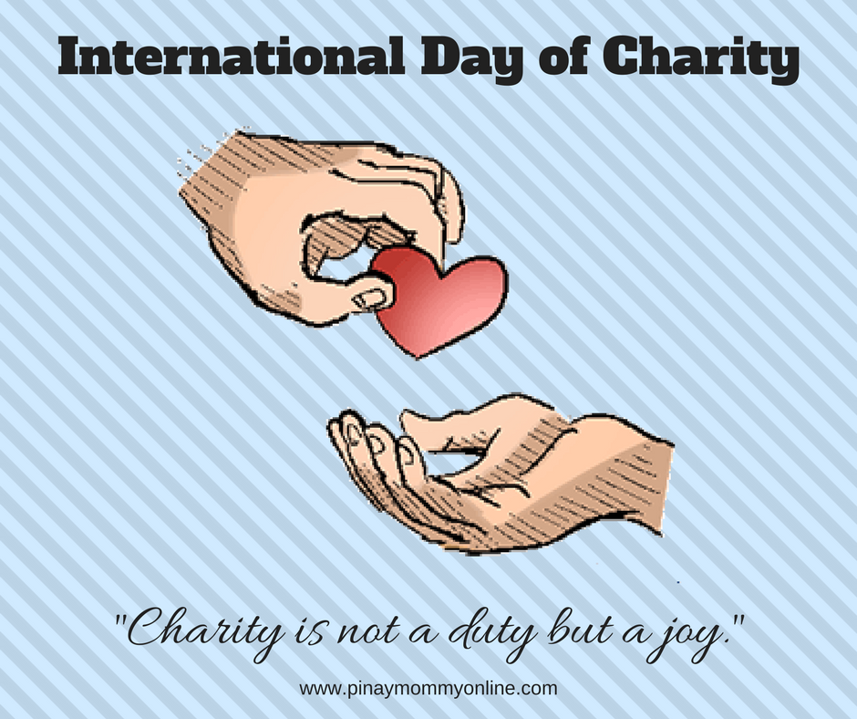 International Day of Charity charity is not a duty but a joy