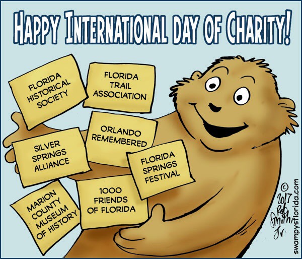 happy International Day of Charity from swampy