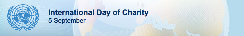 international day of charity 5 september wishes from logo header image