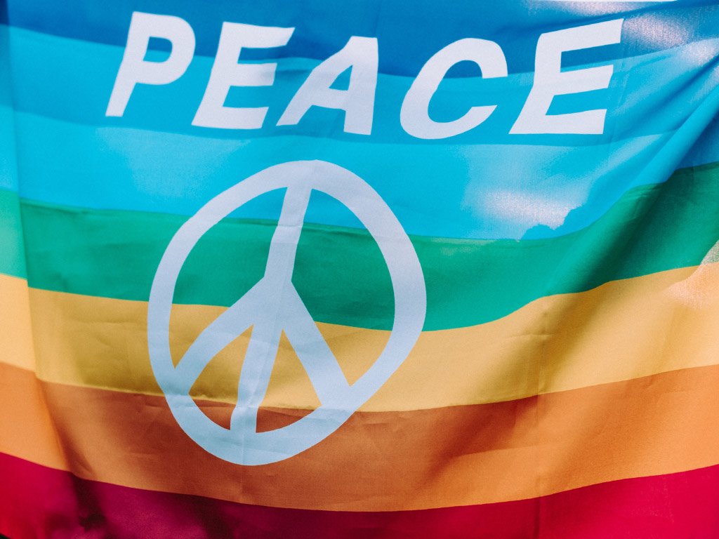 international peace day flag