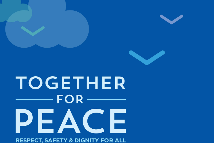 together for peace respect, safety and dignity for all International Day of Peace