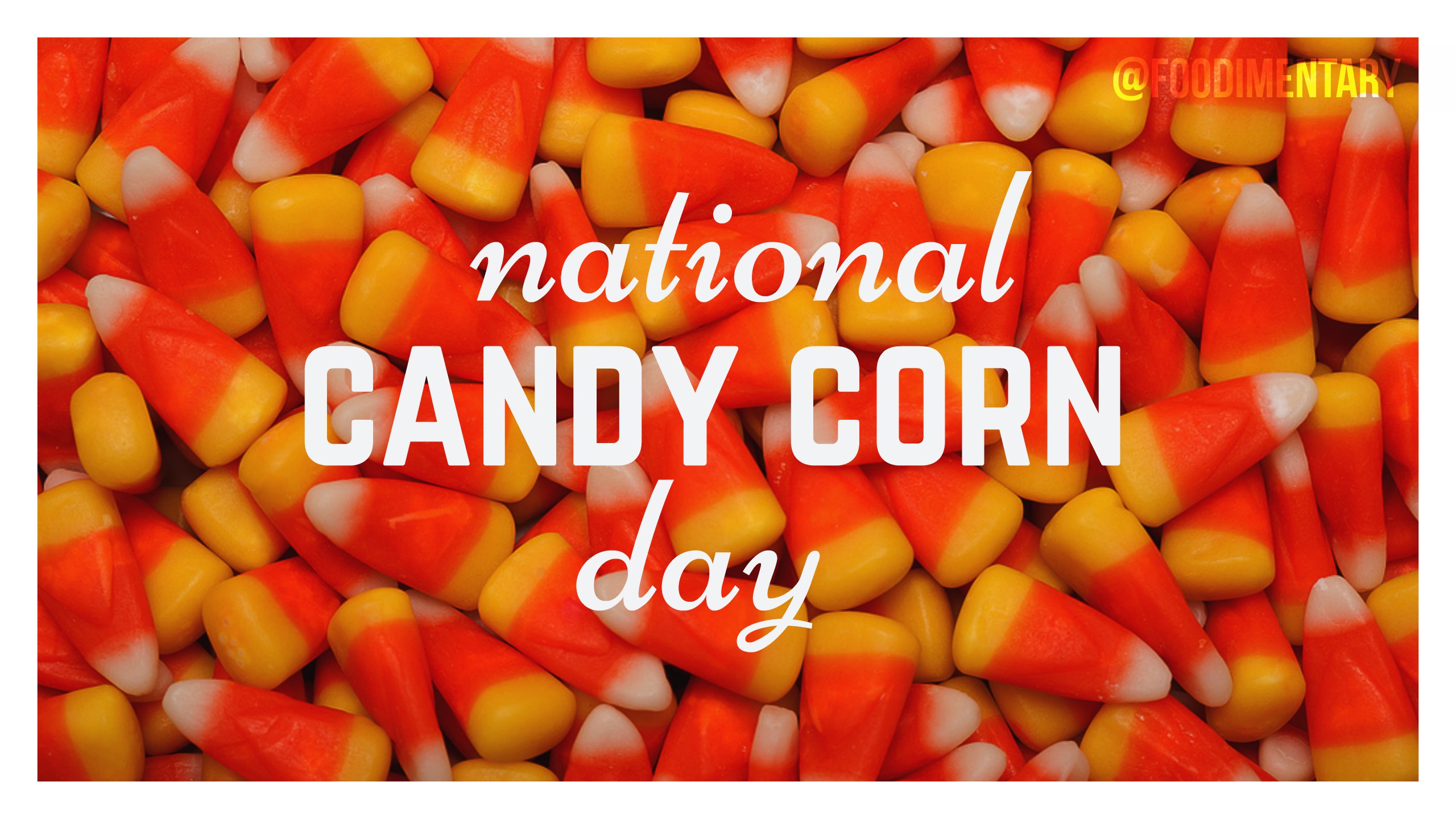 National Candy Corn Day card