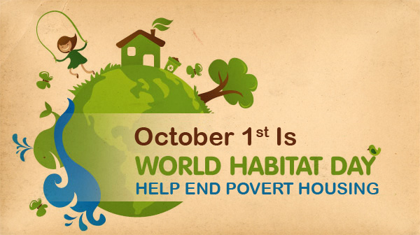 День Хабитат (World Habitat Day). Всемирный день Хабитат. Всемирный день жилья. Habitat help