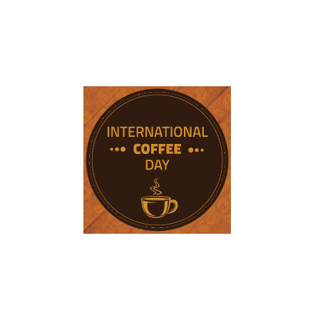 international coffee day card