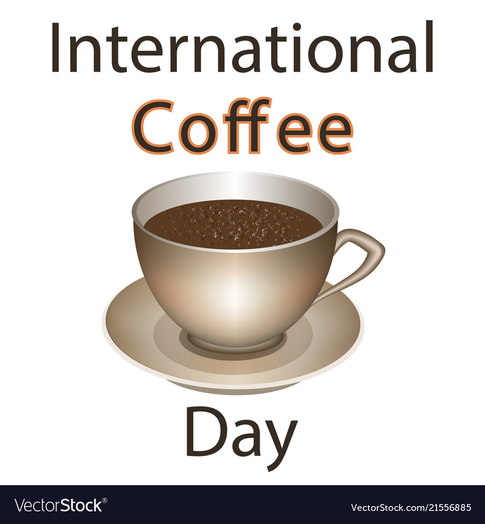 international coffee day concept