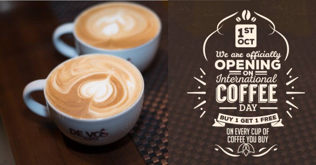 we are officially opening on international coffee day