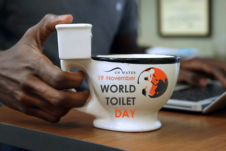 19 november world toilet day toilet shaped cup