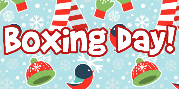 boxing day clipart