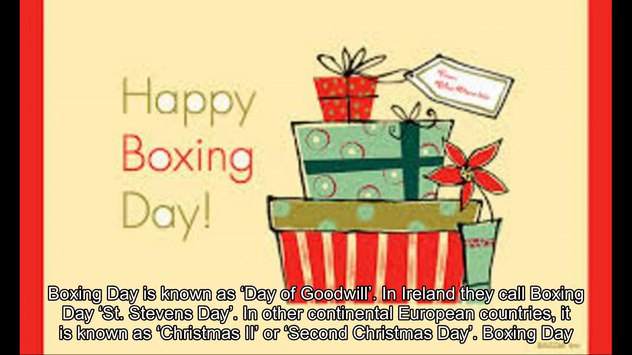 happy boxing day wishes