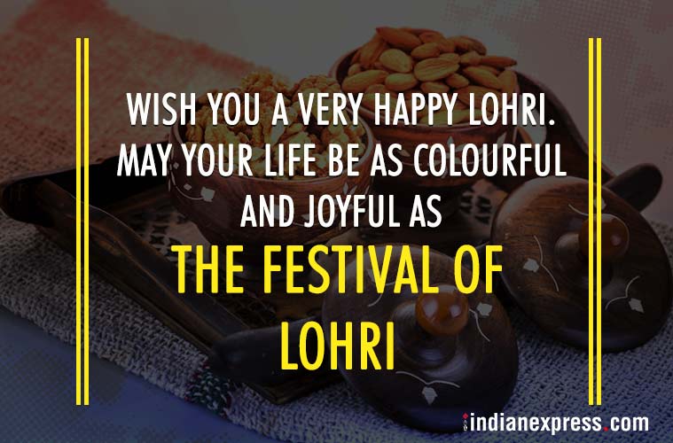 wish you a very happy lohri may your life be as colorful and joyful as the festival of lohri
