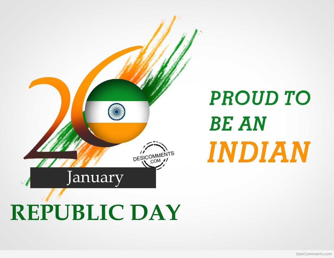 proud to be an indian 26 january republic day