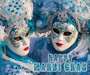 happy mardi gras girl masks