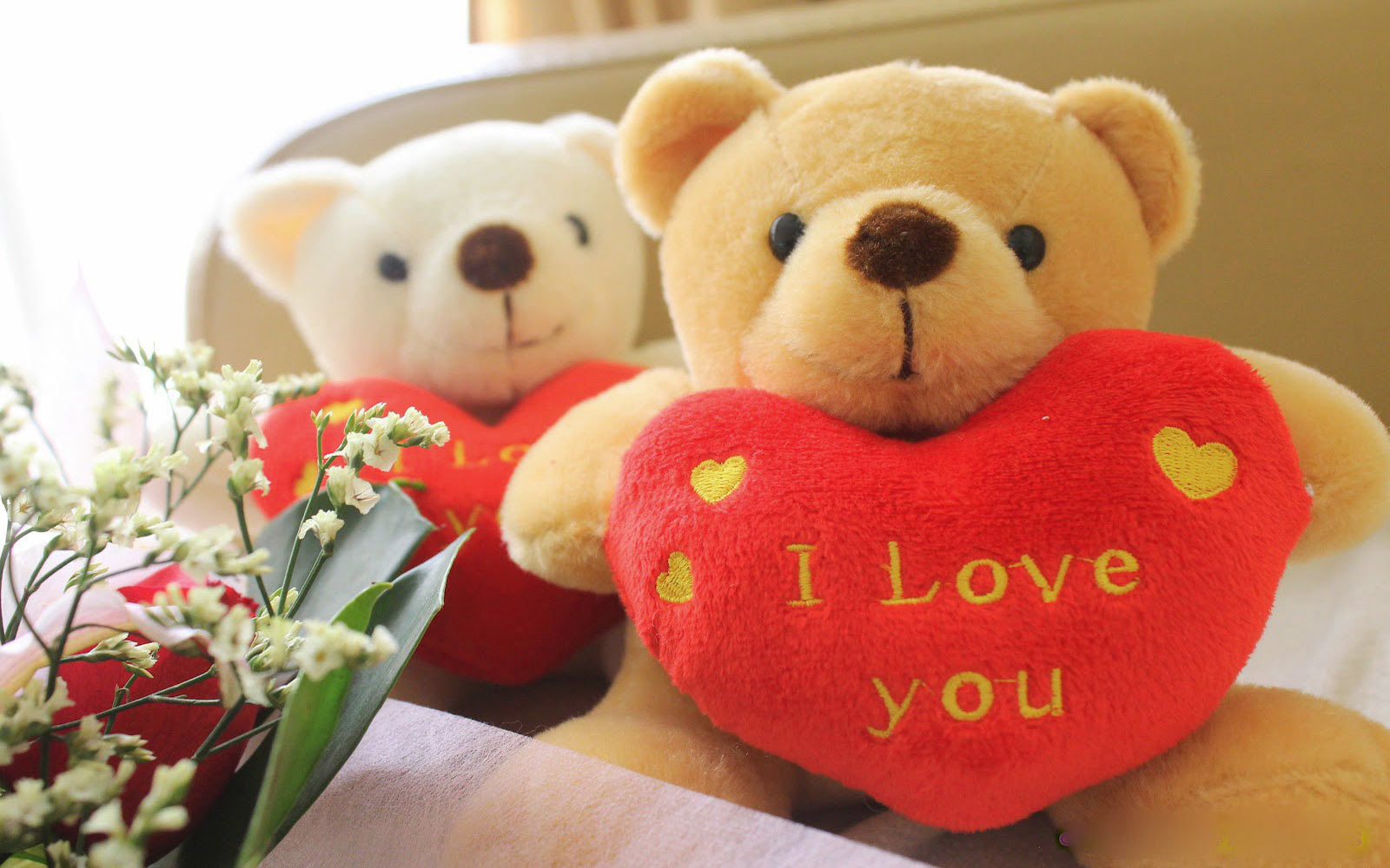 i love you happy teddy bear day wishes