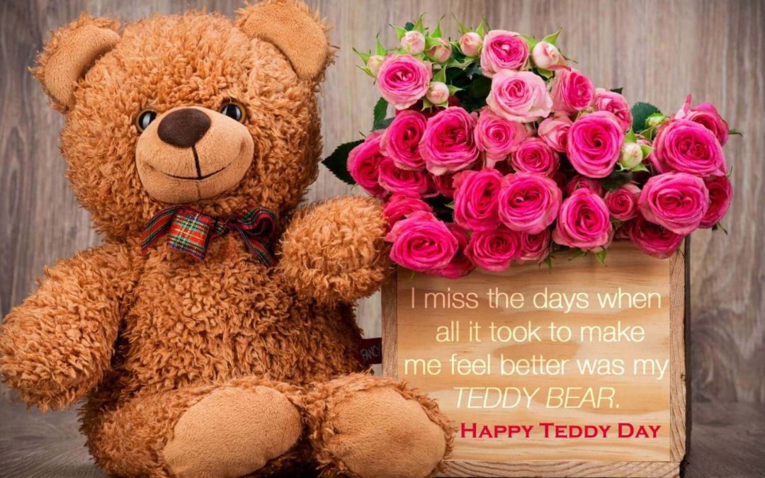 i miss the days when all it took to make me feel better was my teddy bear happy teddy day