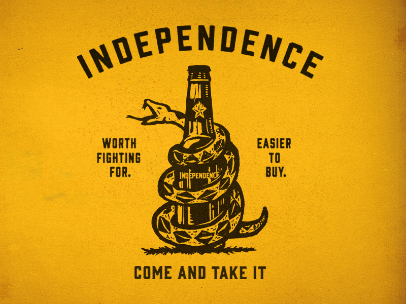 independence day of texas come and take it