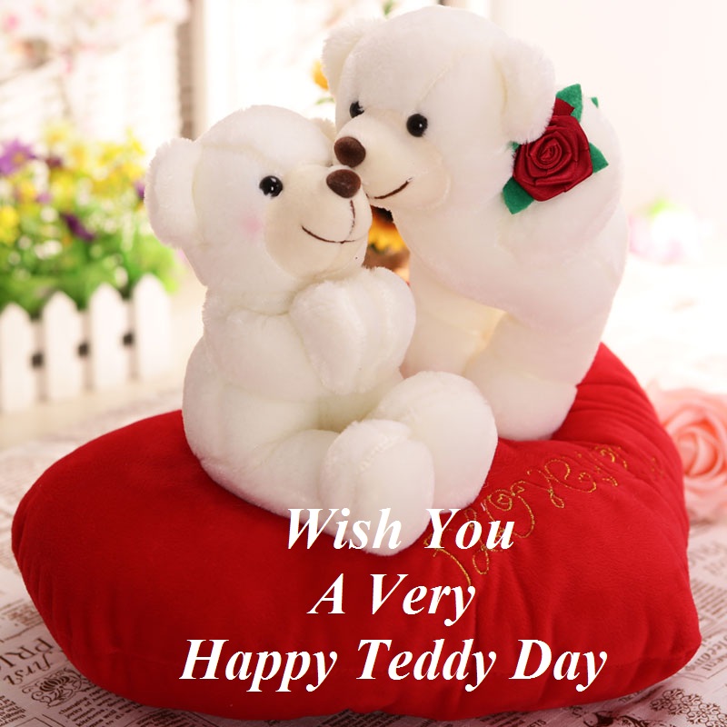 wish you a very happy teddy day