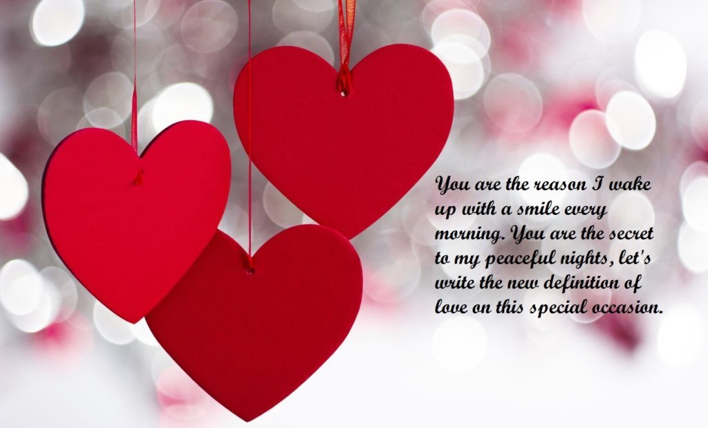 you are the reason i wake up with a smile every morning happy valentine ...
