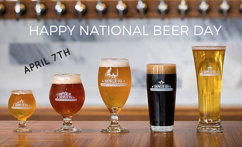 happy National Beer Day april 7th