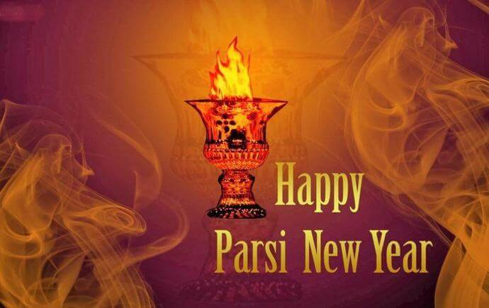 happy parsi new year lamp picture