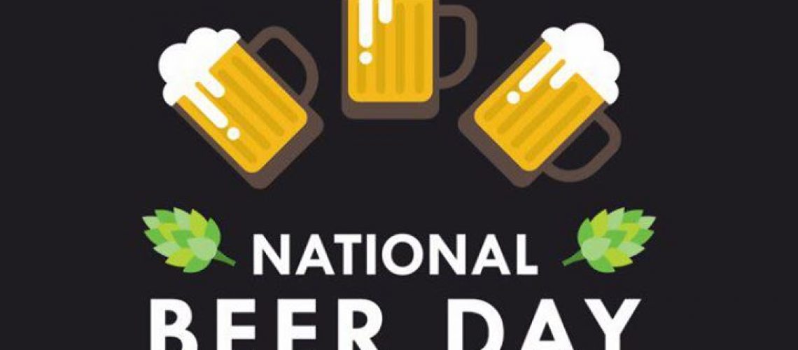 national Beer Day illustration