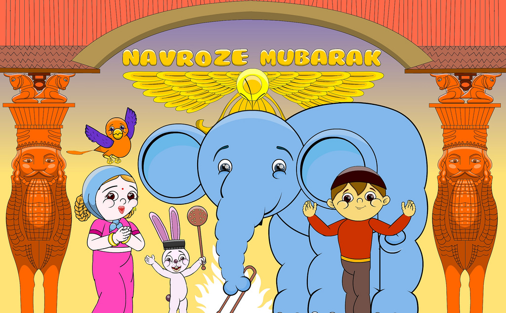 navroz mubarak wishes from kids