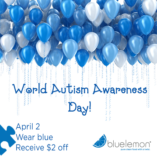 world autism awareness day april 2 wear blue