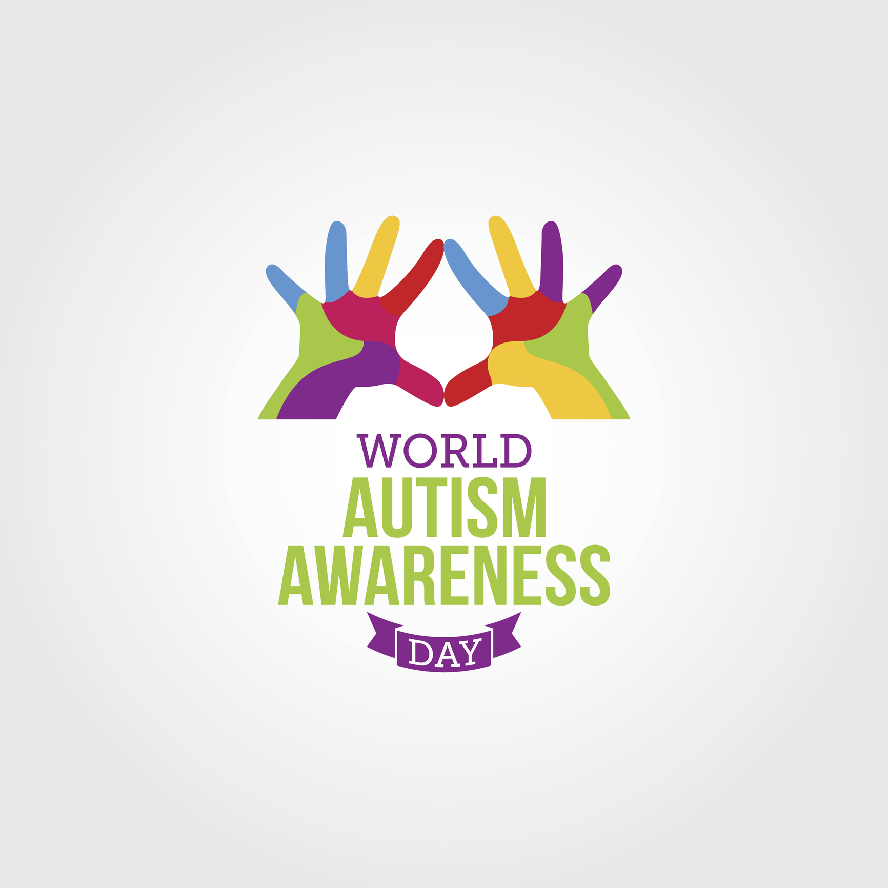 World Autism Awareness Day Vector Illustration. Suitable for Greeting Card, Poster and Banner
