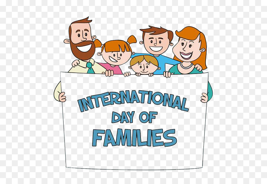 International day of families happy family clipart