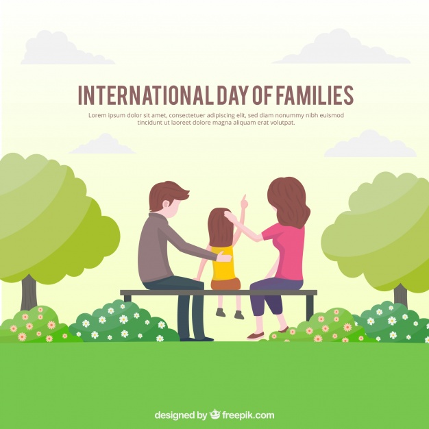International day of families illustration of family