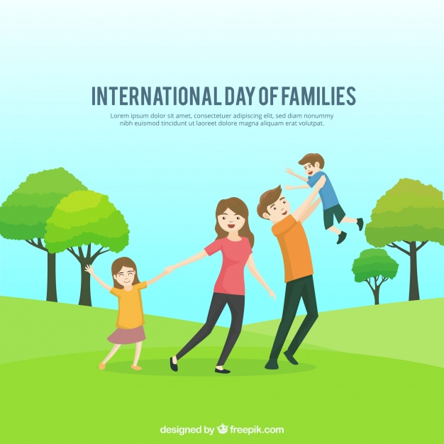 International day of families illustration