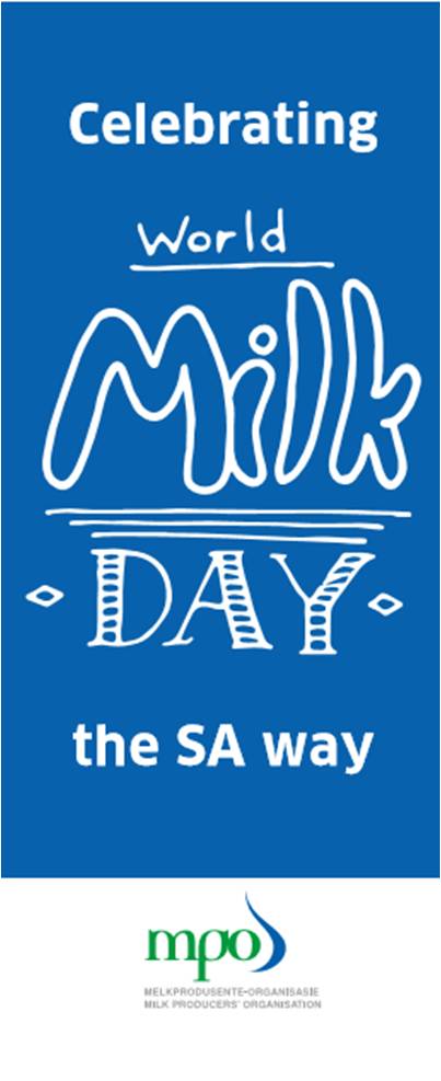 celebrating world milk day poster